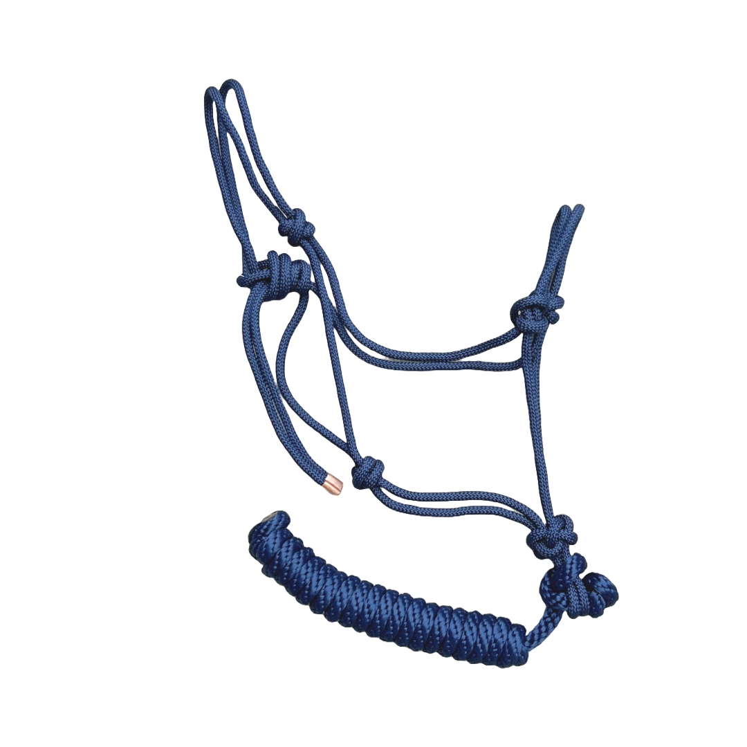 Horze Knotted Rope Halter with Lead