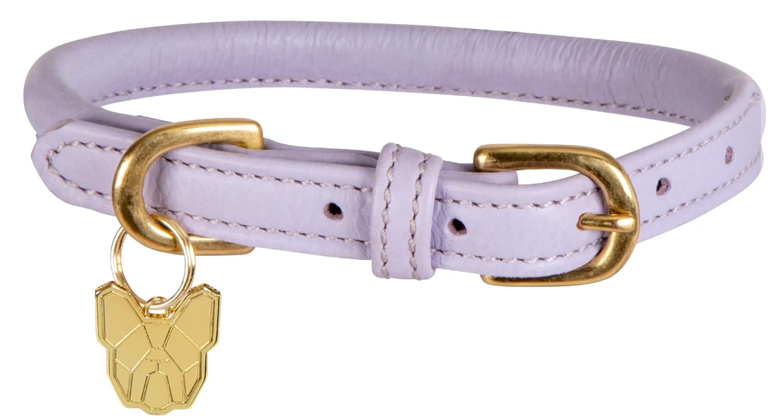 Digby & Fox Rolled Leather Dog Collar**